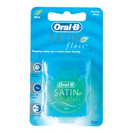 Oral-B Satin Floss Seda Dental con Cera 25m Menta 1ud
