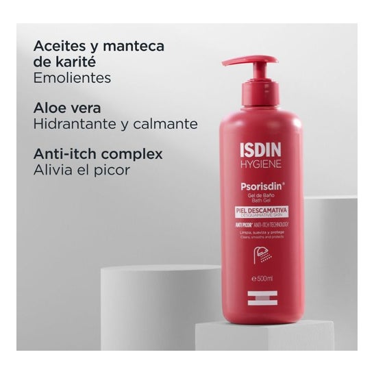 ISDIN Hygiene Psorisdin Gel de Baño 500ml