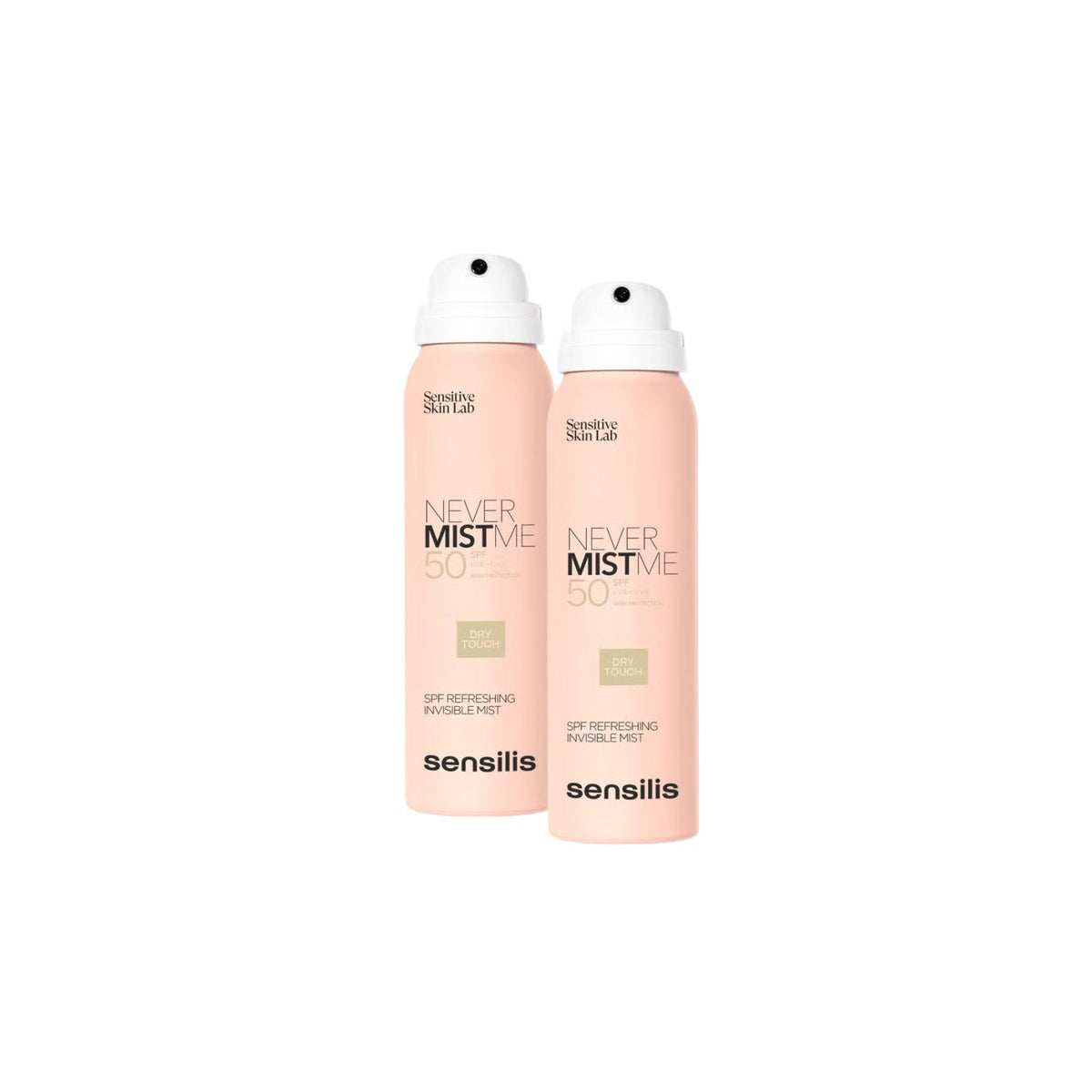 Sensilis Never Mist Me SPF50 Invisible Mist Dry Touch 2x100 ml