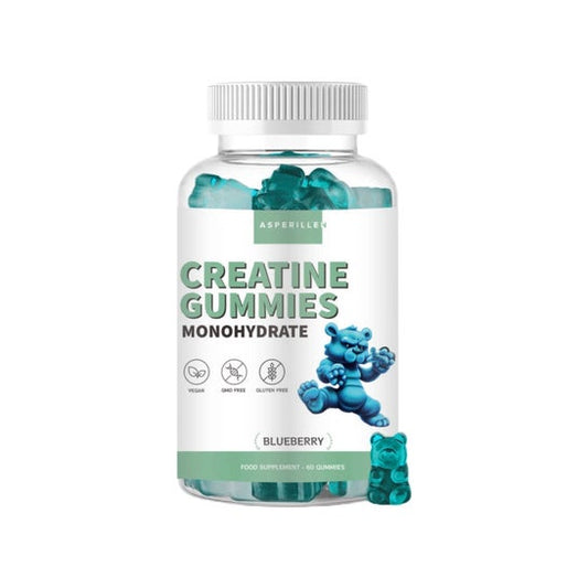 ASPERILLEN Gominolas de Creatina Monohidrato 60 gummies