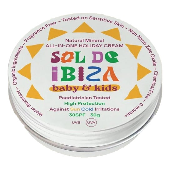 Sol de Ibiza Latita Crema Solar Bebé 0 Meses Spf30 30g