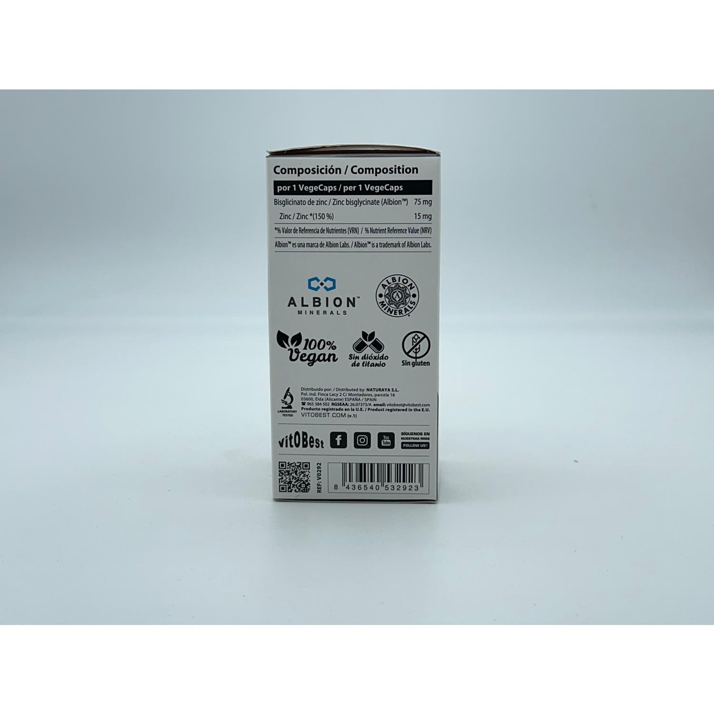 Vitobest Zinc Bisglycinate 50caps