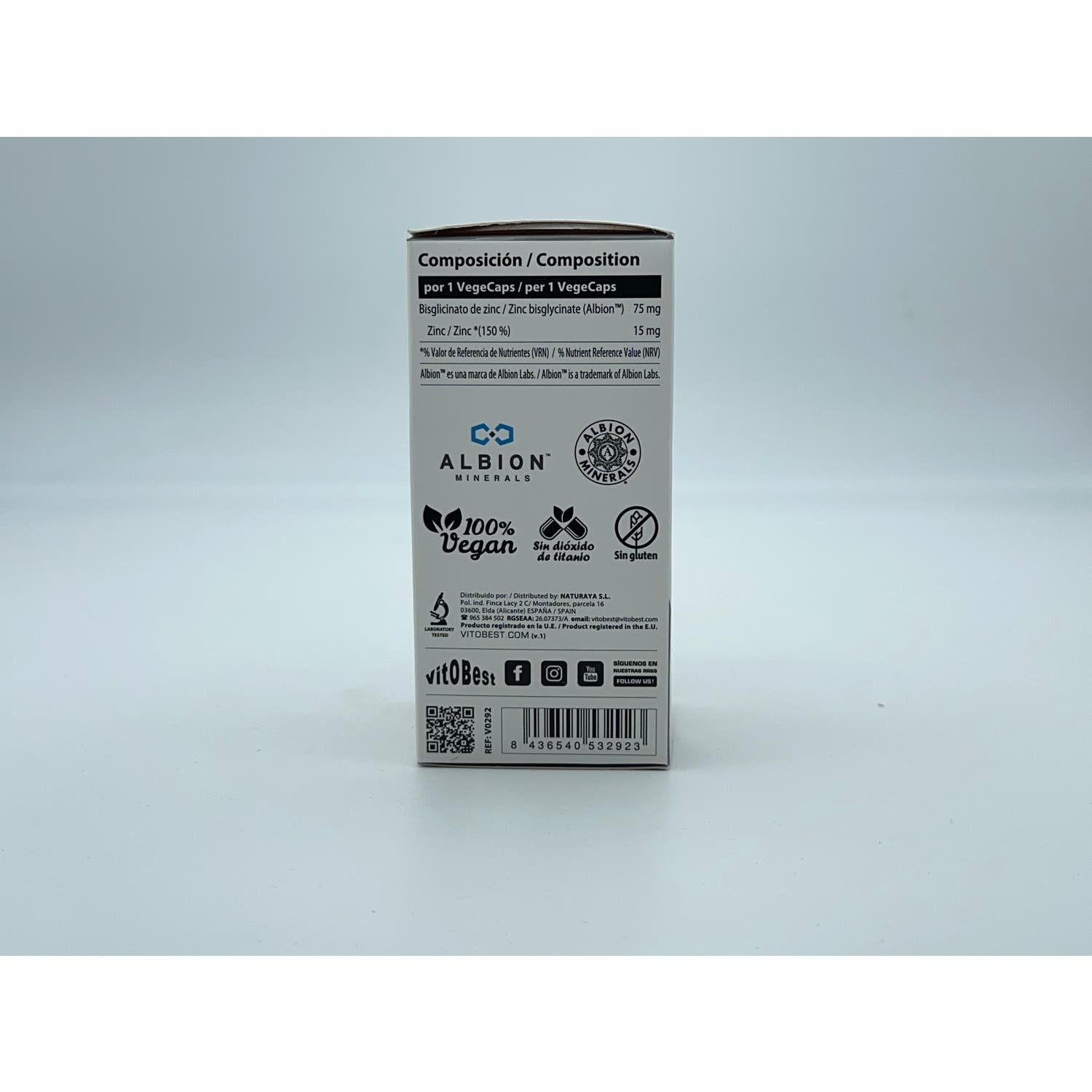Vitobest Zinc Bisglycinate 50caps
