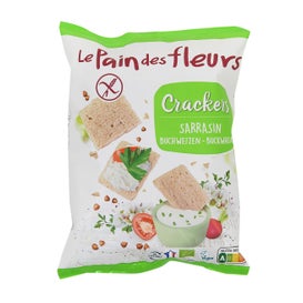 Le Pain des Fleurs Crackers Sarraceno sin Gluten Vegano 75 g