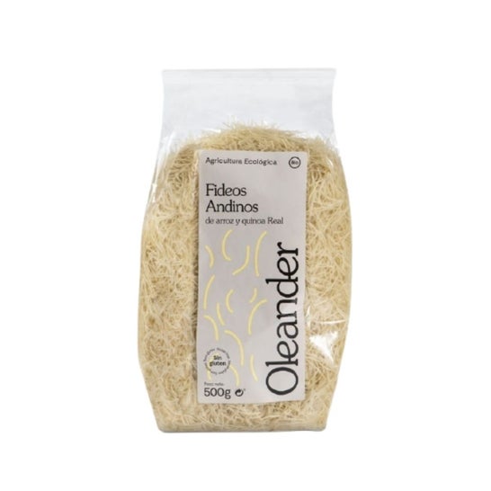 Oleanders Fideos Arroz Quinoa Sin Gluten Bio 500 g