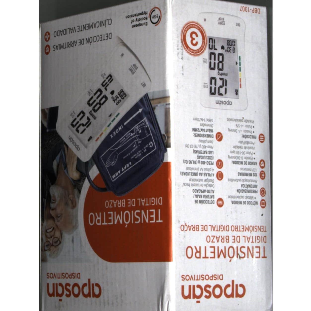 Aposán tensiómetro digital de brazo 1ud