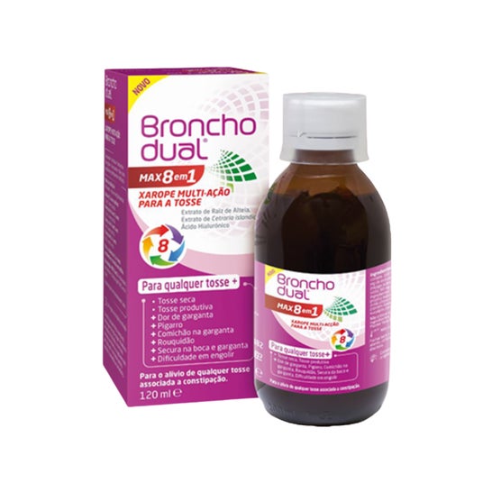 Bronchodual Max 8 em 1 Xarope 120 ml