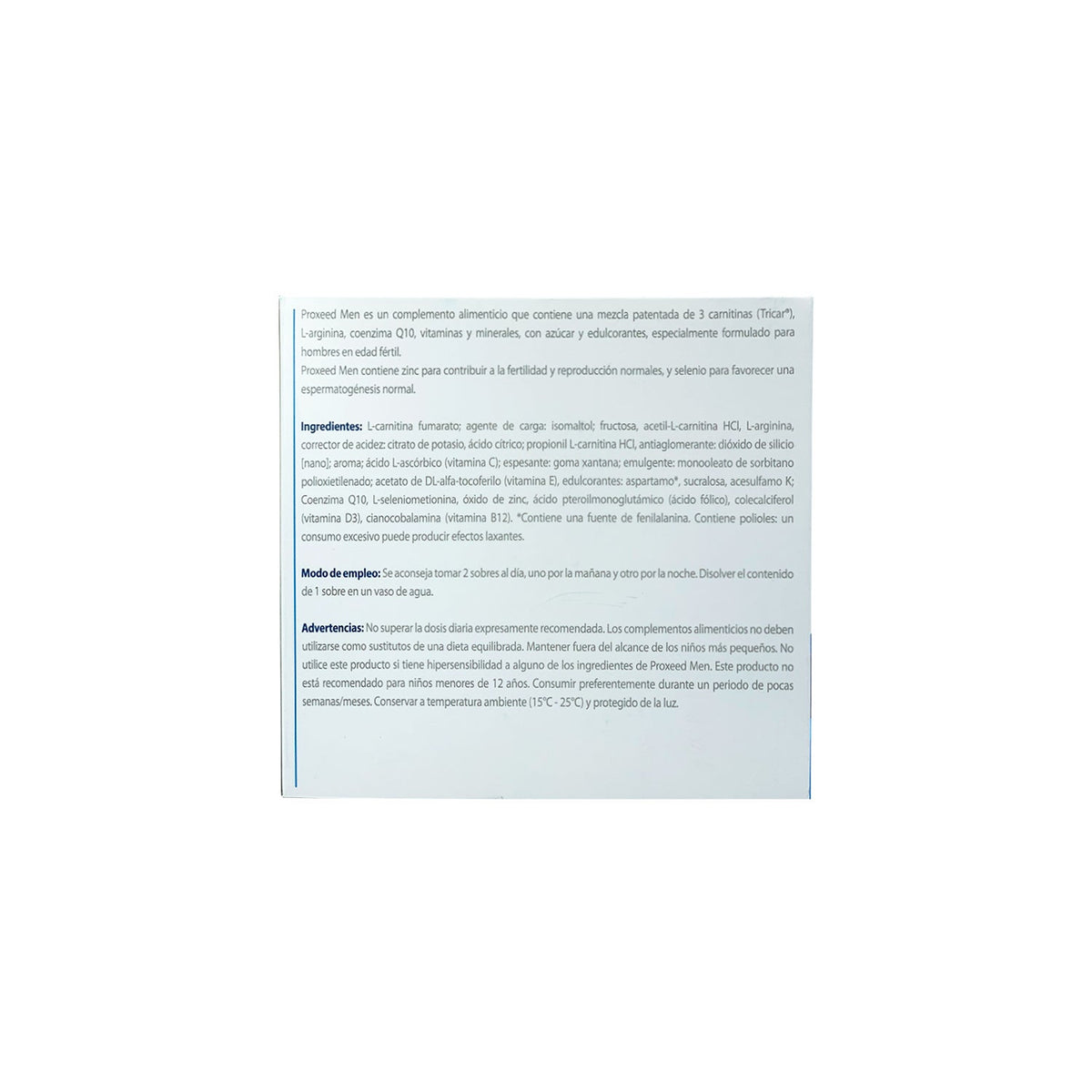Proxeed Inositol Men 30 sobres
