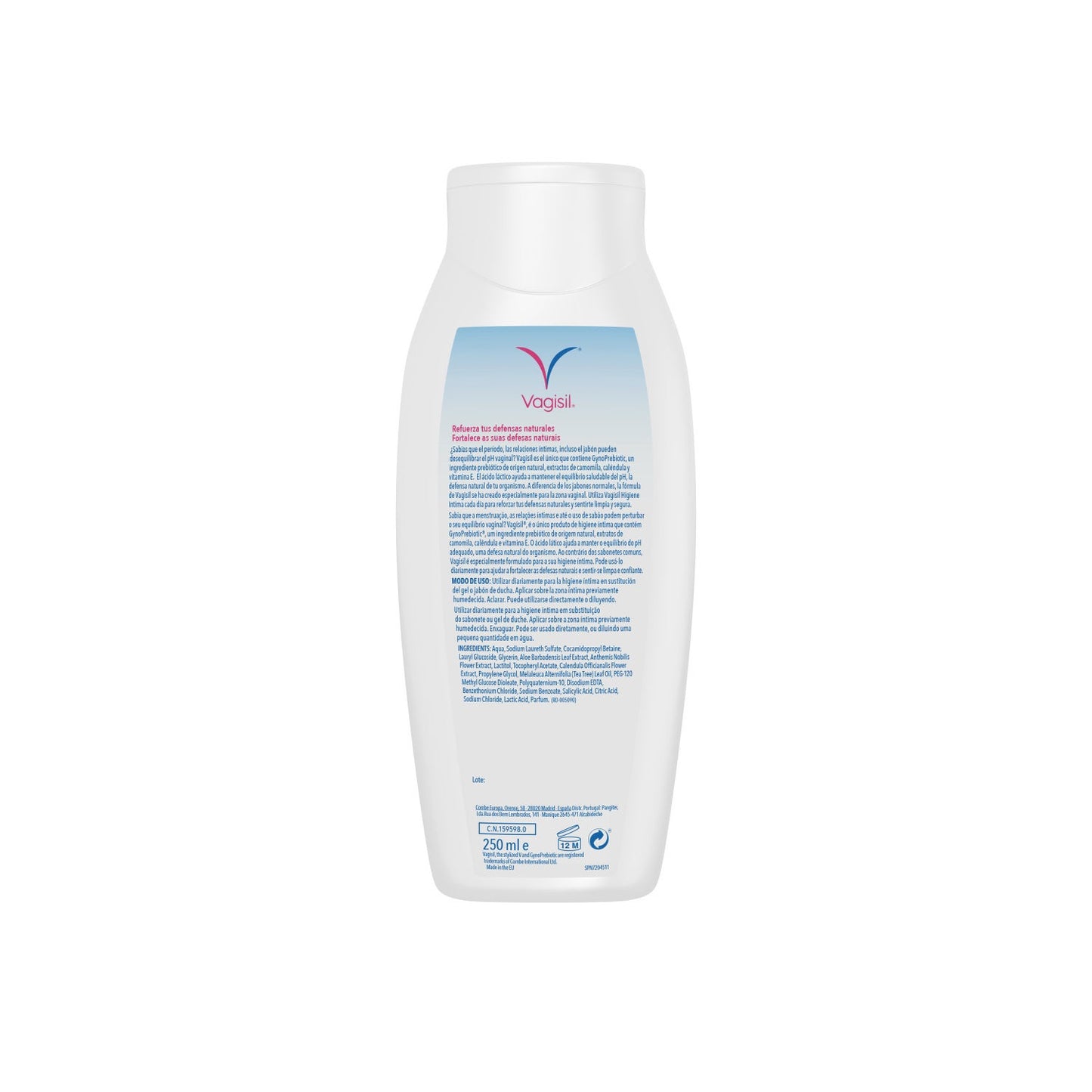 Vagisil Higiene Íntima GynoPrebiotic 250ml