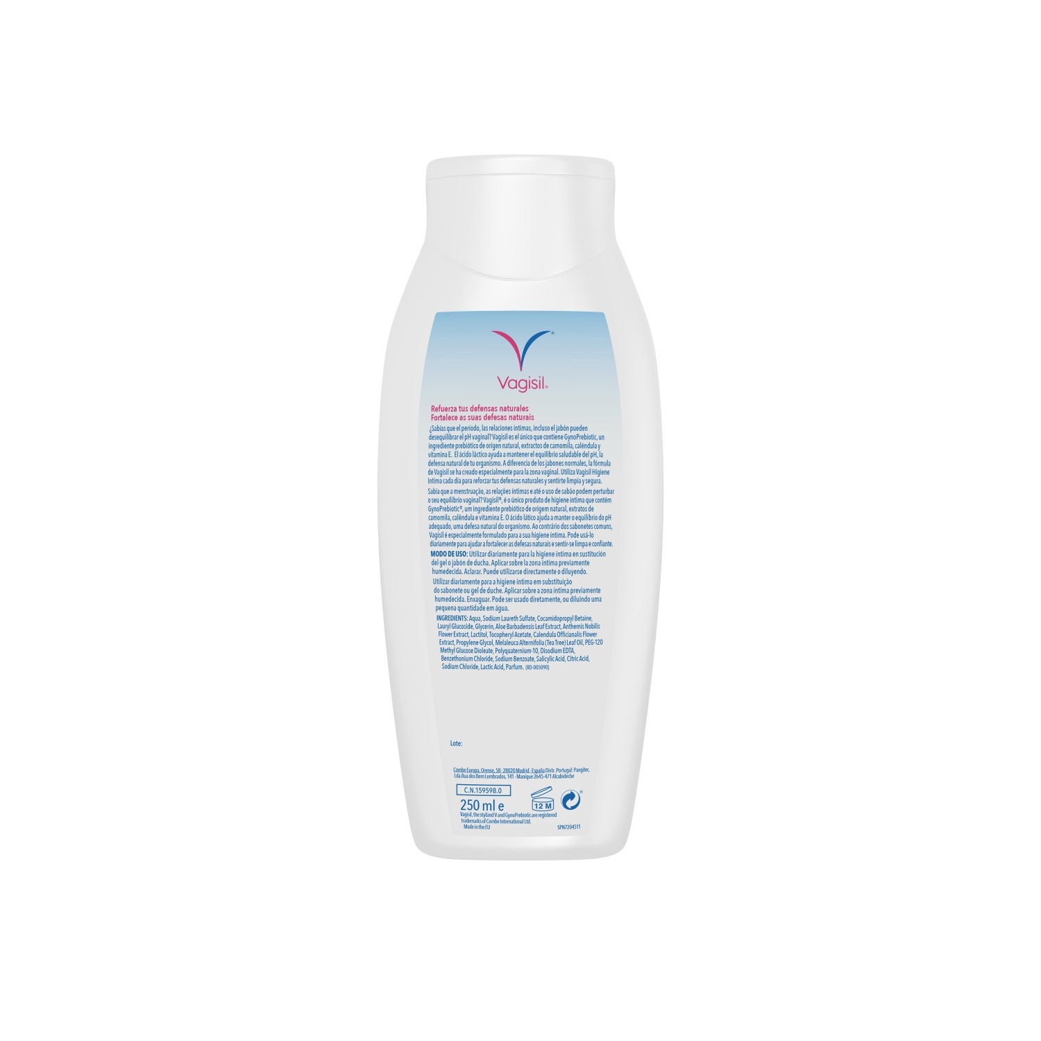 Vagisil Higiene Íntima GynoPrebiotic 250ml