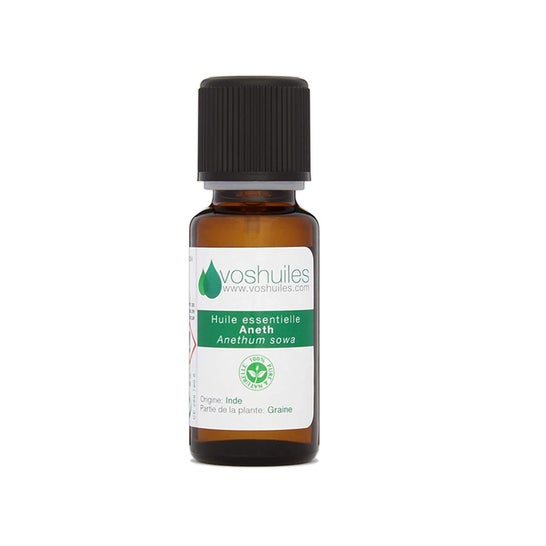 Voshuiles Aceite Esencial de Eneldo (Anethum Sowa) 10 ml