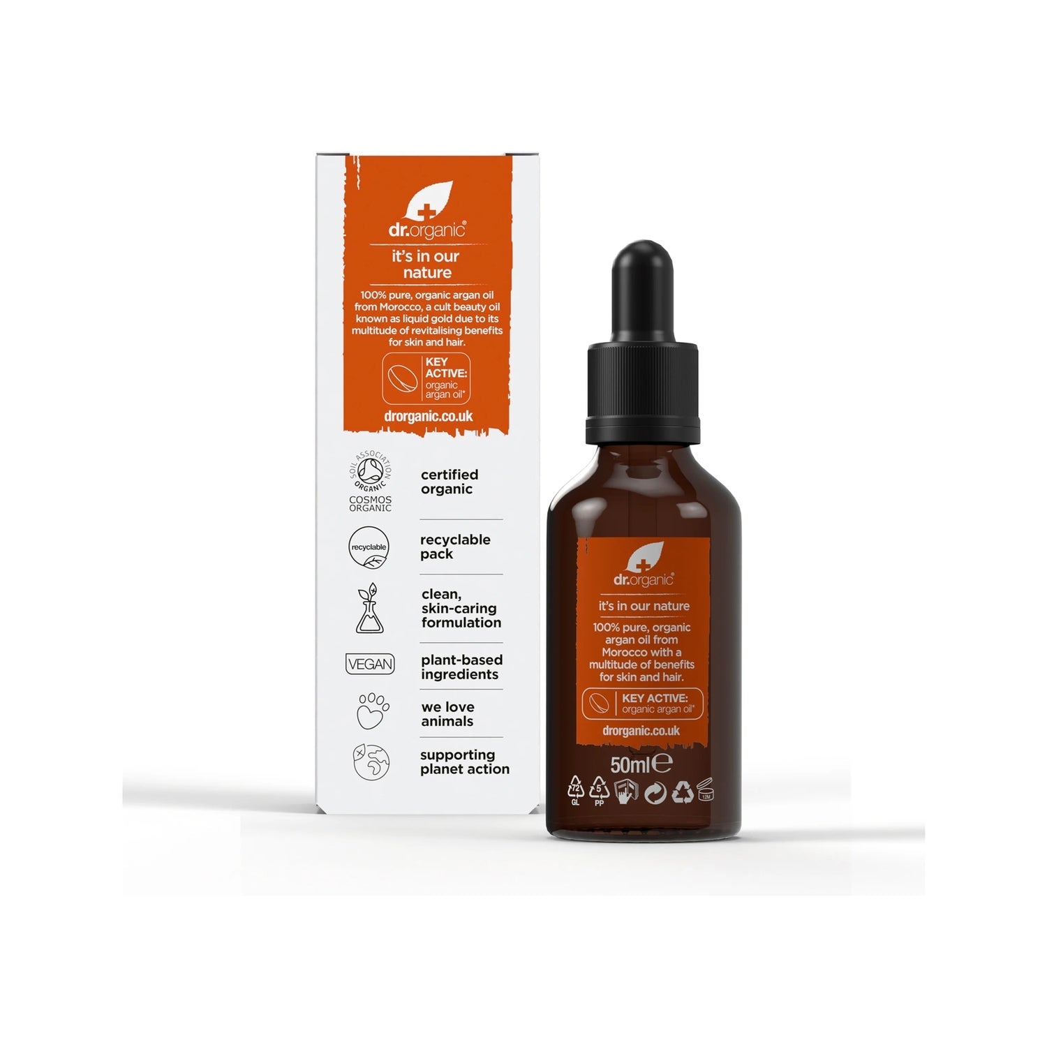 Dr.Organic Argan Olio Puro 50ml