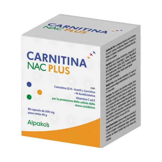 Alpakos Carnitina Nac Plus 80 caps