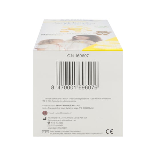Aerochamber Plus Flow-Vu cámara de inhalación infantil 1ud