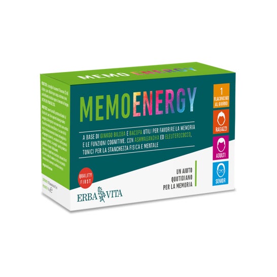 Erba Vita Memo Energy 10 Ampollas