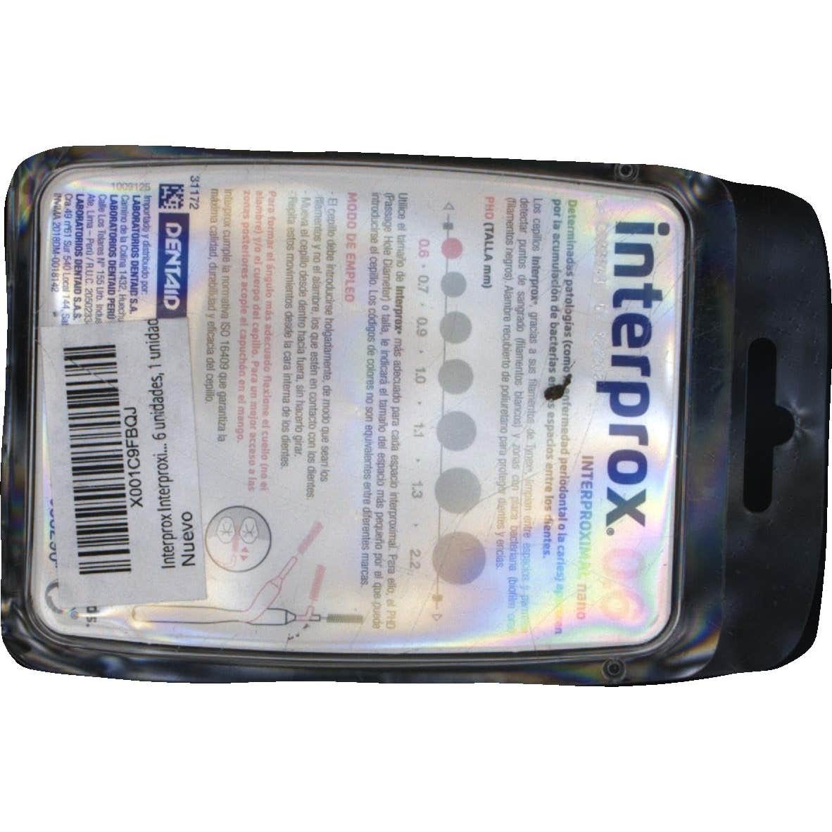 Dentaid Interprox Nano 6uds