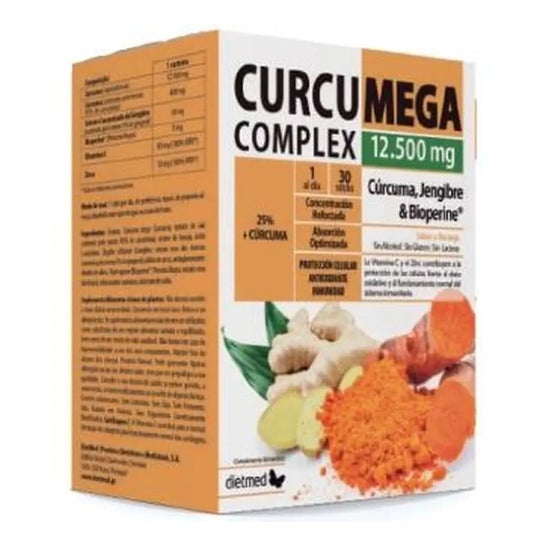 Dietmed Curcumega Complex 30 uds