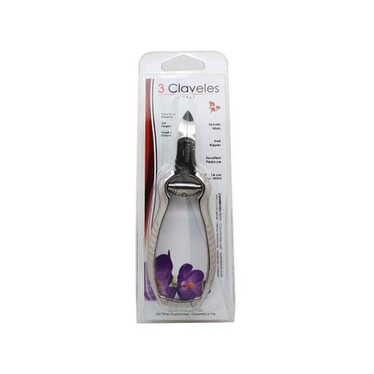 3 Claveles Alicate Pedicura 14 cm 1 ud