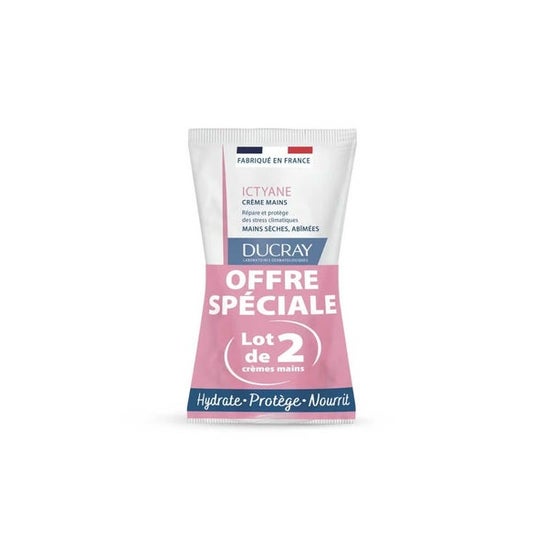 Ducray Ictyane Crema de Manos 2 X50 ml