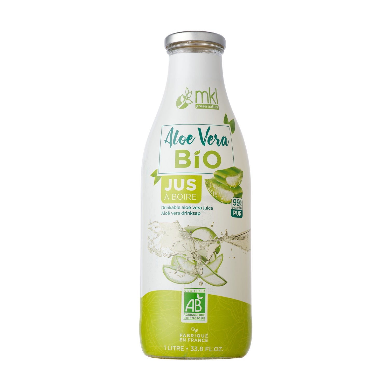 Mkl Jugo de Aloe Vera Para Beber Orgánico 1000 ml