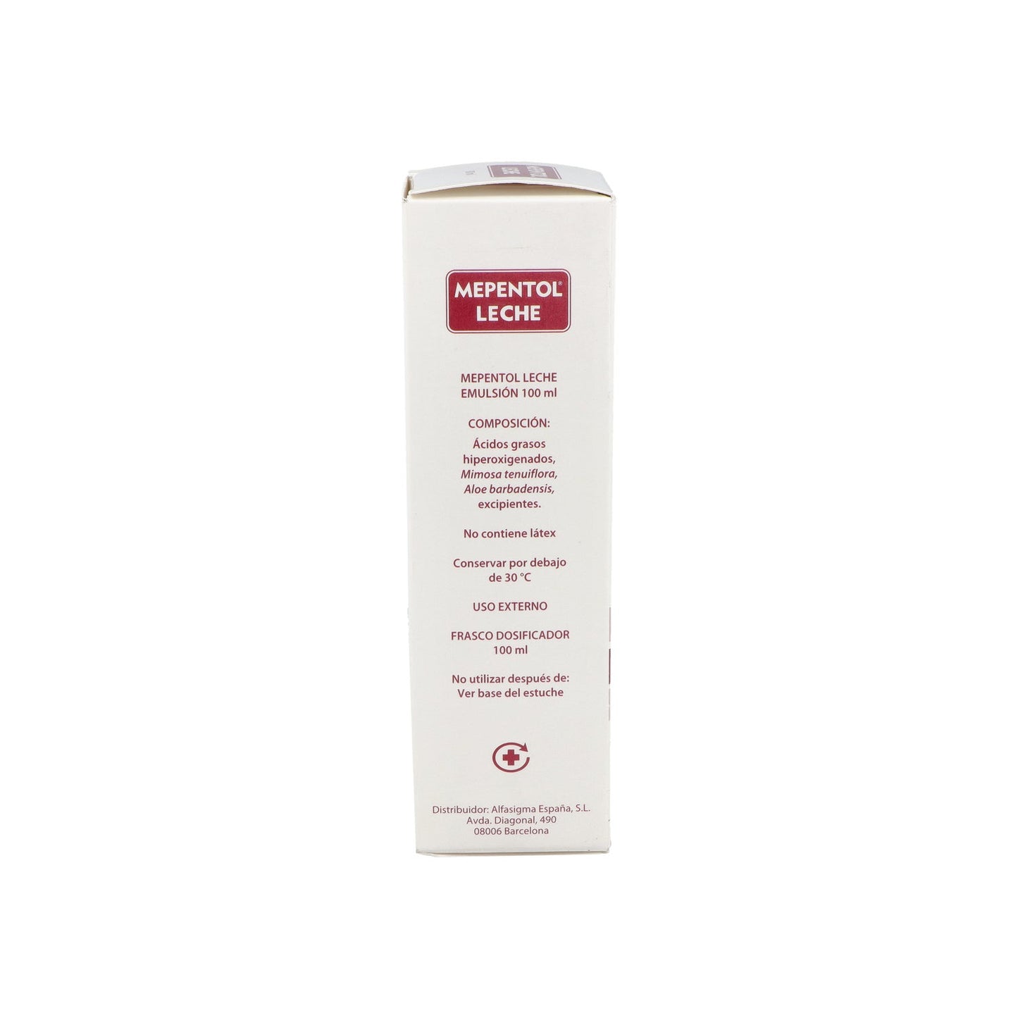 Mepentol Leche Emulsión para Úlceras 100ml