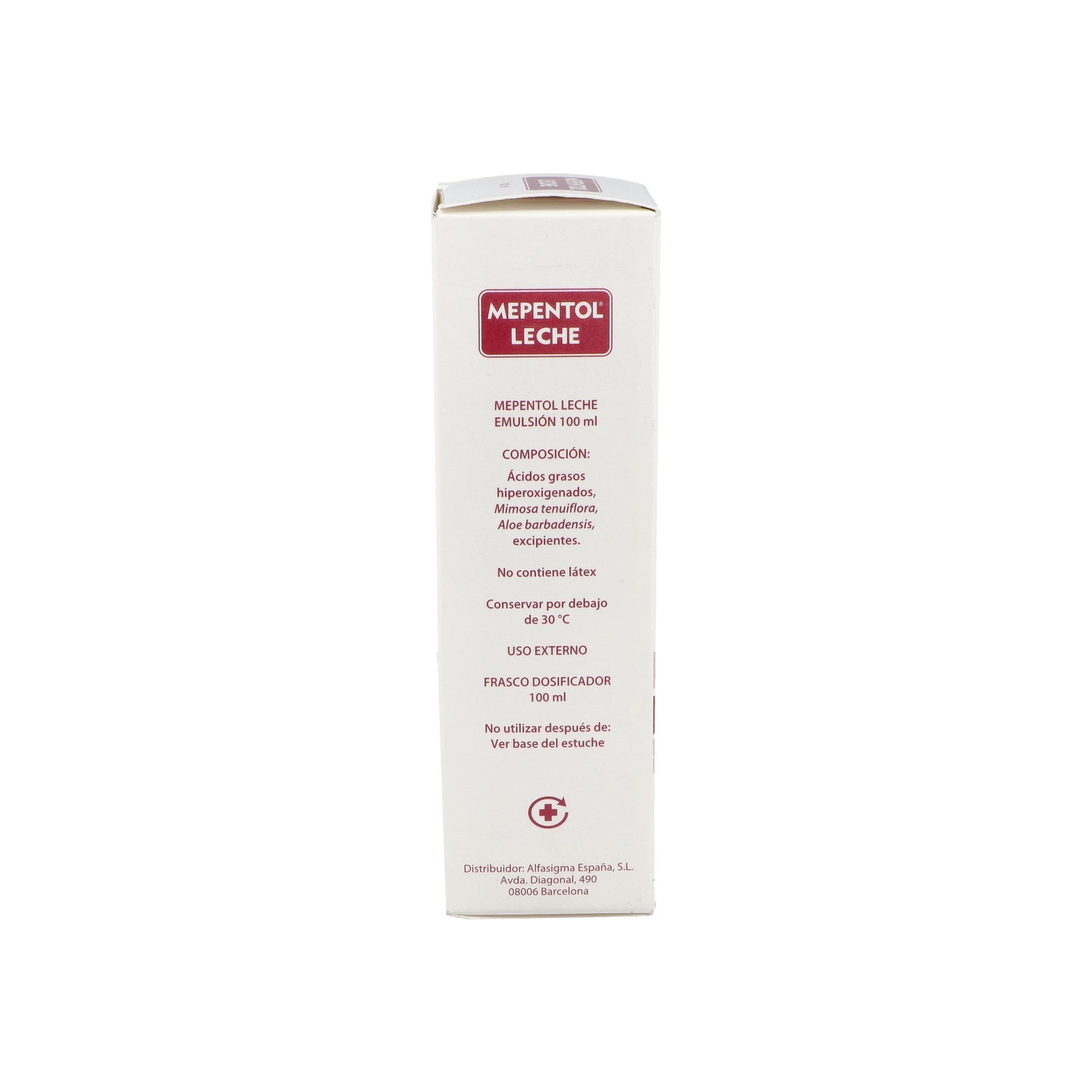 Mepentol Leche Emulsión para Úlceras 100ml