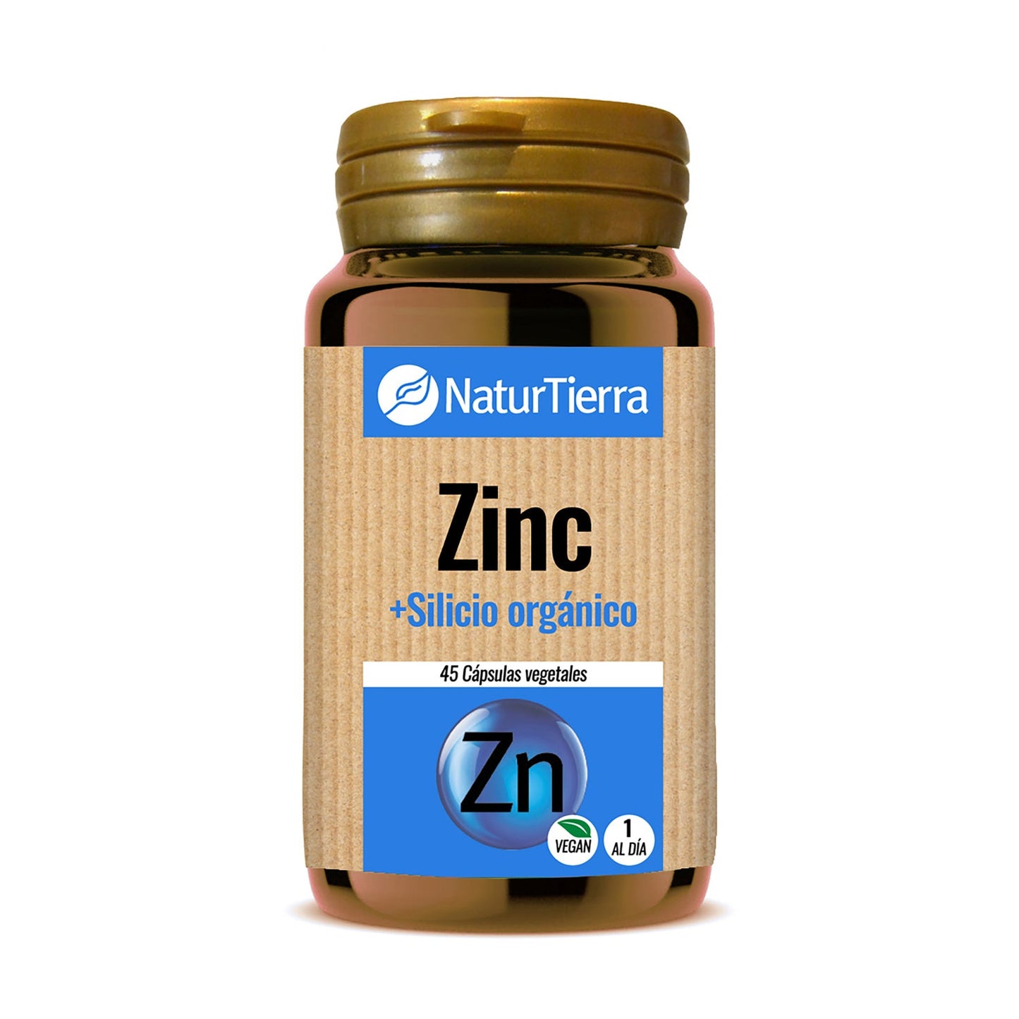 Naturtierra Zinc + Silicio Bio 45caps