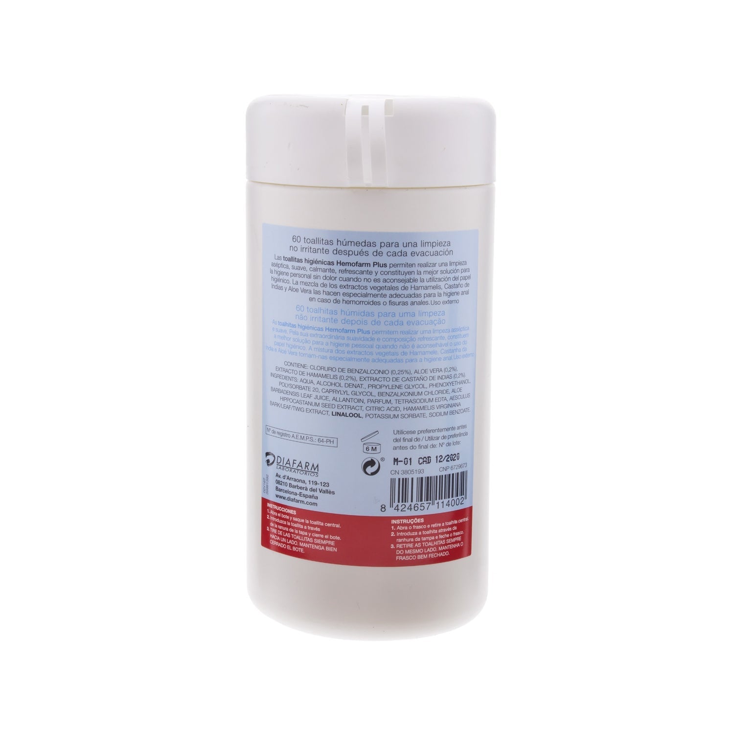 Hemofarm Plus Bote 60uds