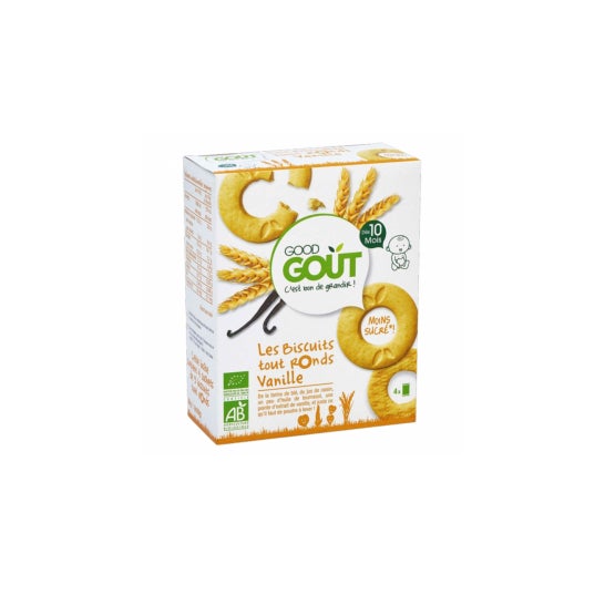 Galleta redonda Goodgout Vainilla 80 g