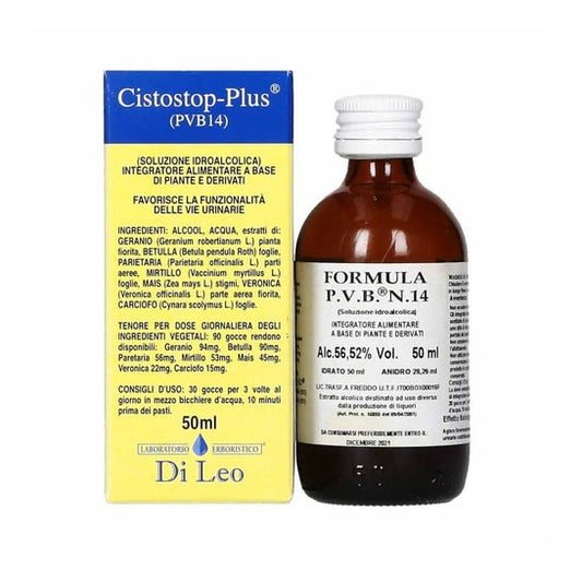 Laboratorio Erboristico di Leo Cisto Stop Plus Pvb 14 50 ml