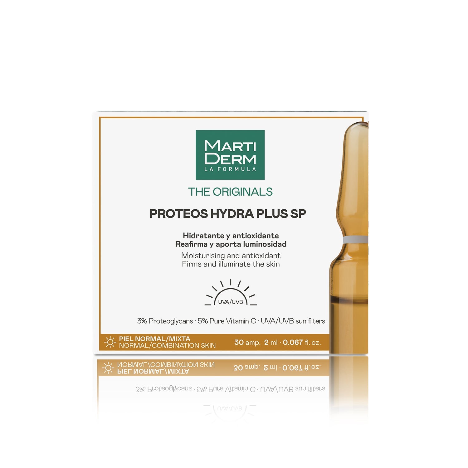 Martiderm Proteos Hydra Plus SP Piel Normal/Mixta 30 ampollas