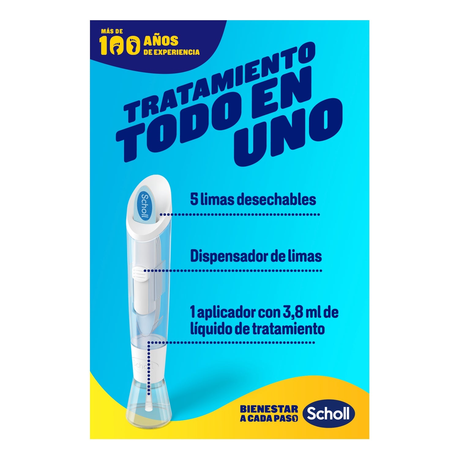 Scholl Pack Tratamiento Antihongos 3,8ml