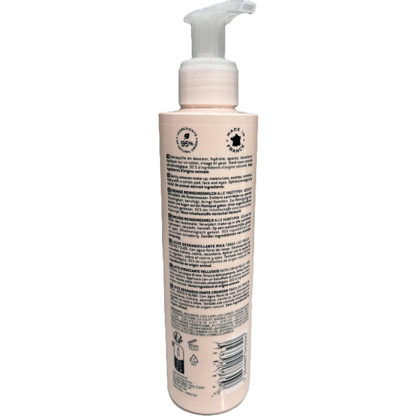 Nuxe Very Rose Leche Desmaquillante Cremosa 200ml