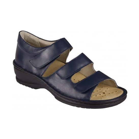 Scholl Zapato Chut Sibil Rei Azul Talla 35 1 Par