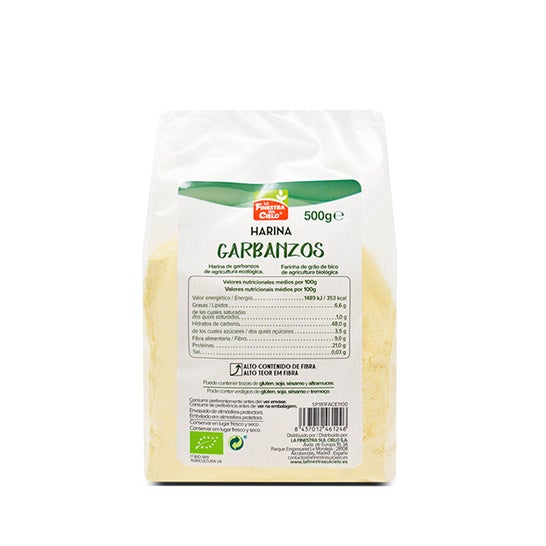 La Finestra Sul Cielo Harina Garbanzos Bio 500 g
