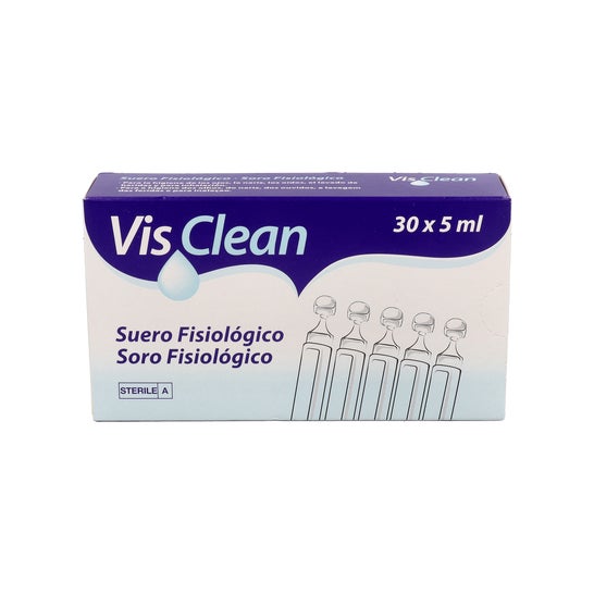 Vaza Visclean Suero Fisiológico Unidosis 30x5ml