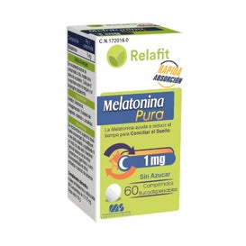 Relafit Melatonina Pura 1 mg 60 comp