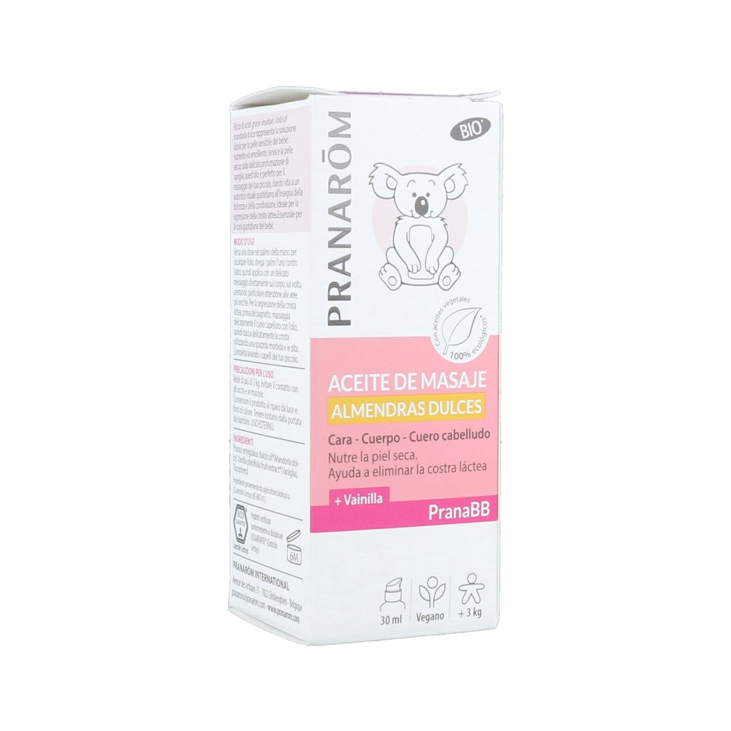 Pranarôm PranaBB Aceite de Masaje Almendras Dulces 30ml