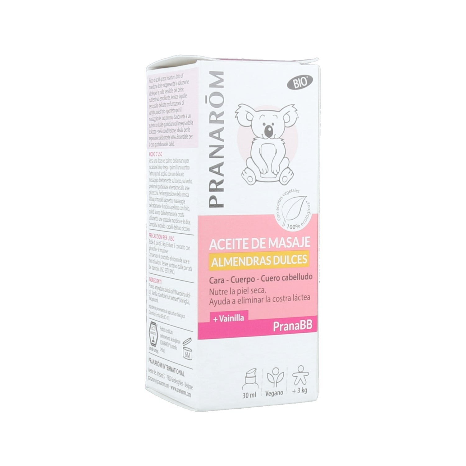 Pranarôm PranaBB Aceite de Masaje Almendras Dulces 30ml