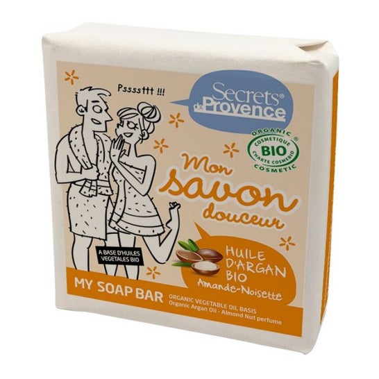 Secrets de Provence Jabón Aceite Argán & Almendra Avellana 100g