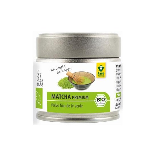 Raab Vitalfood Matcha Té Verde Premium Polvo 30 g
