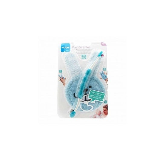 Mam Oralcare Rabbit 1ud + Massaging brush 1ud