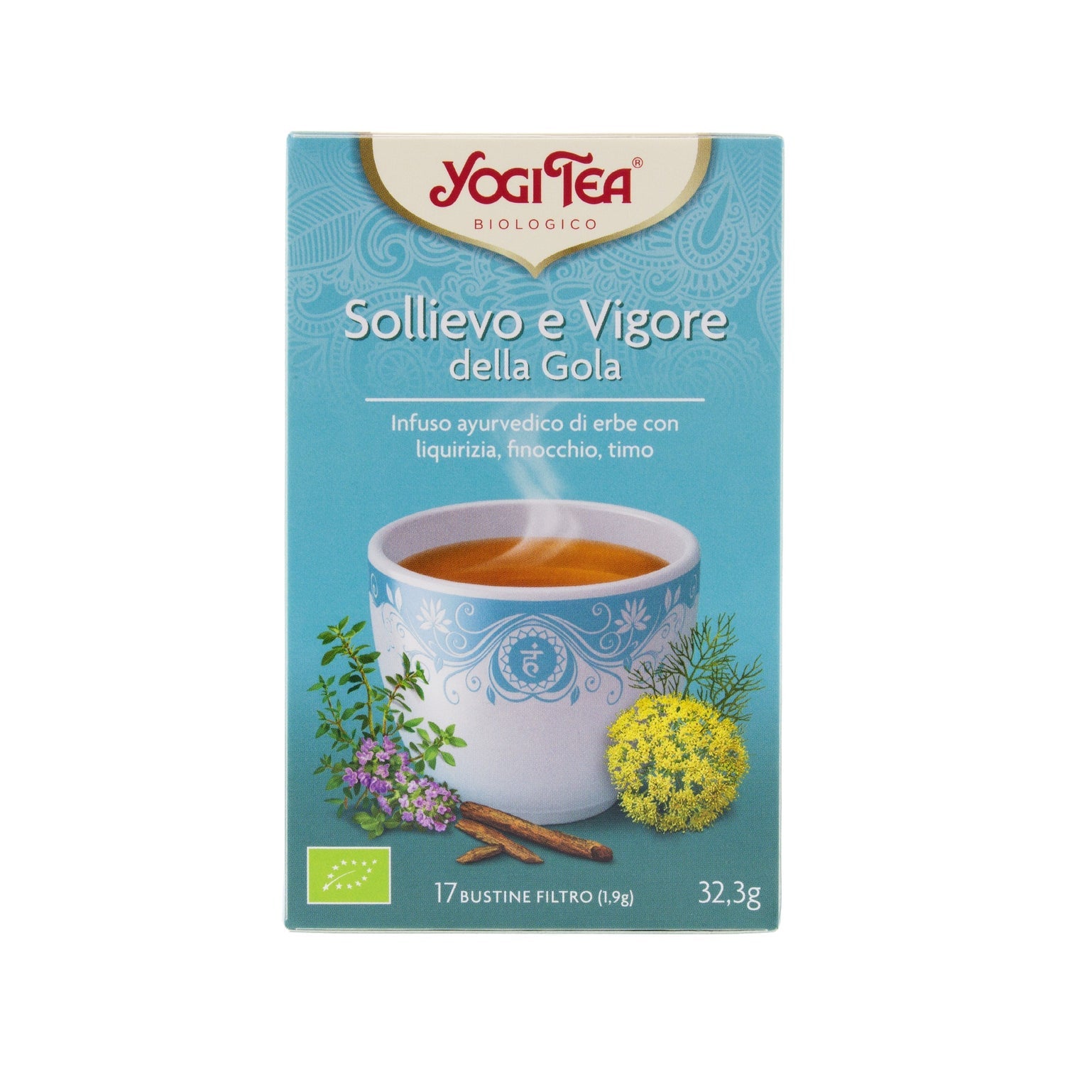 Yogi Tea voz clara 17 bolsas