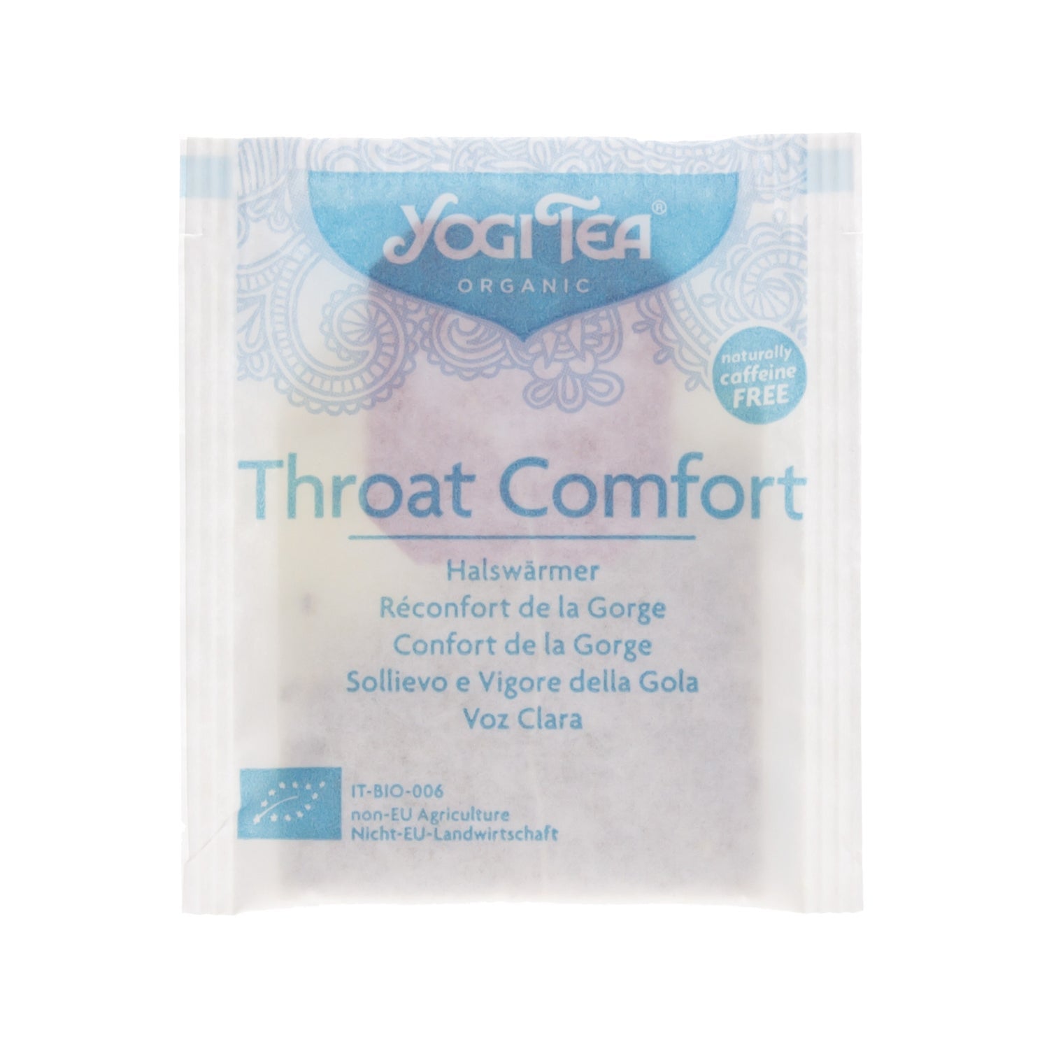 Yogi Tea voz clara 17 bolsas