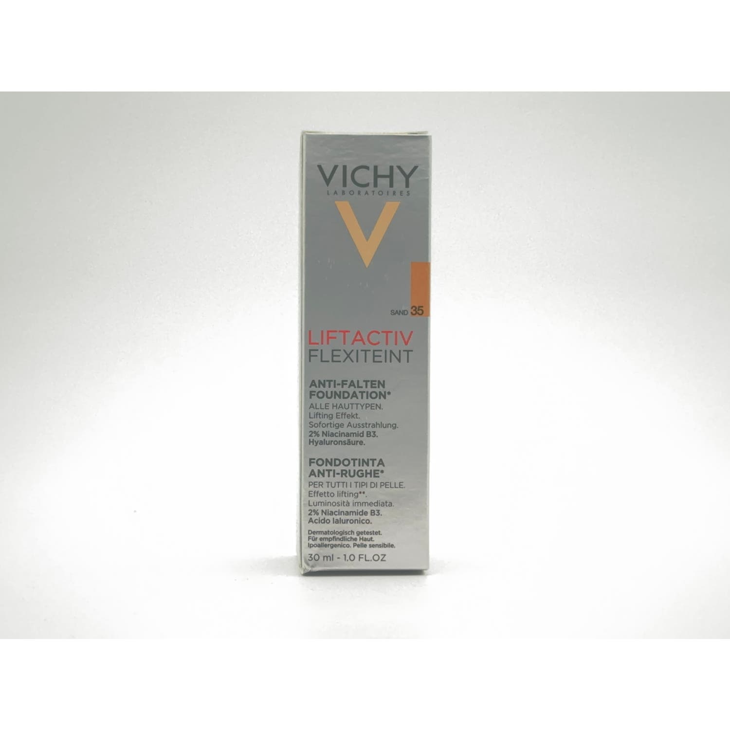 Vichy Liftactiv Flexiteint Base de Maquillaje Antiarrugas SPF20 35 Sand 30ml