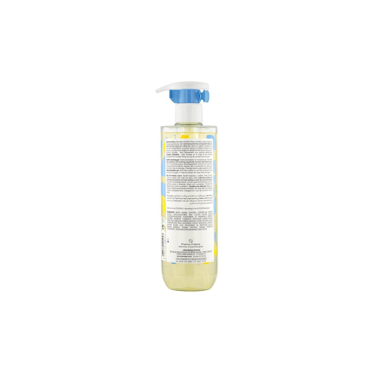 Klorane Bebé Gel Limpiador Suave 500ml