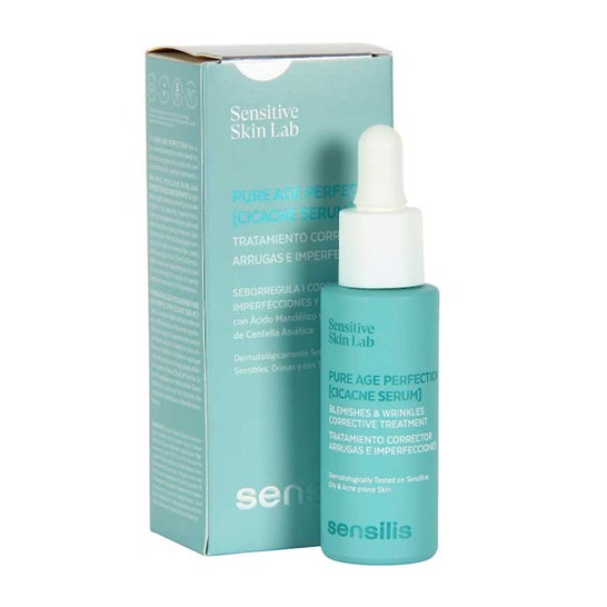 Sensilis Pure Age Perfection [Cicacne Serum] Tratamiento Corrector Arrugas y Imperfecciones 30ml