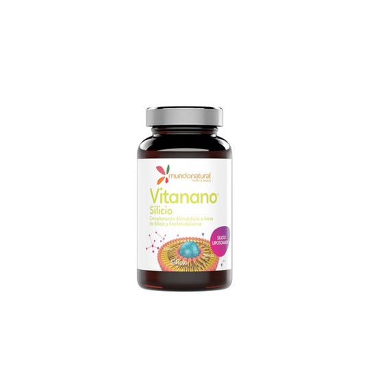 Mundonatural Vitanano Silicio Liposomado 30 caps