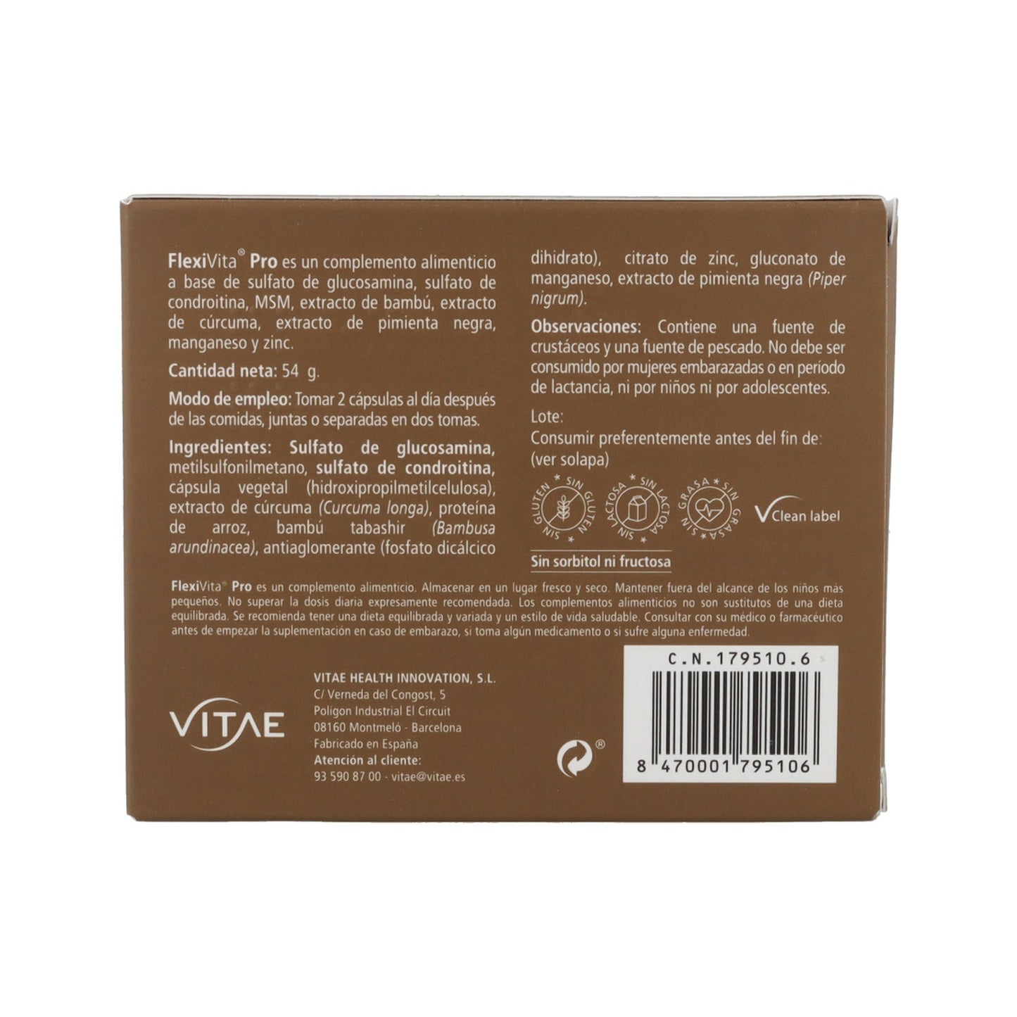 Vitae Flexivita Pro 60caps
