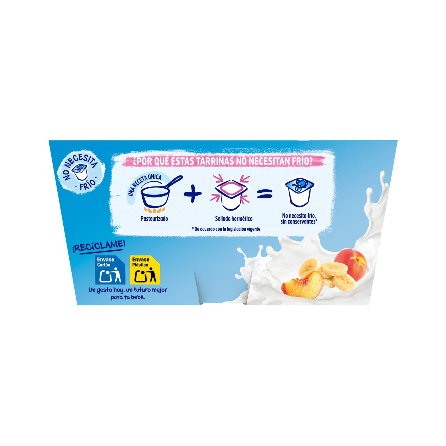 Nestle Yogolino Melocotón Plátano 4x100g